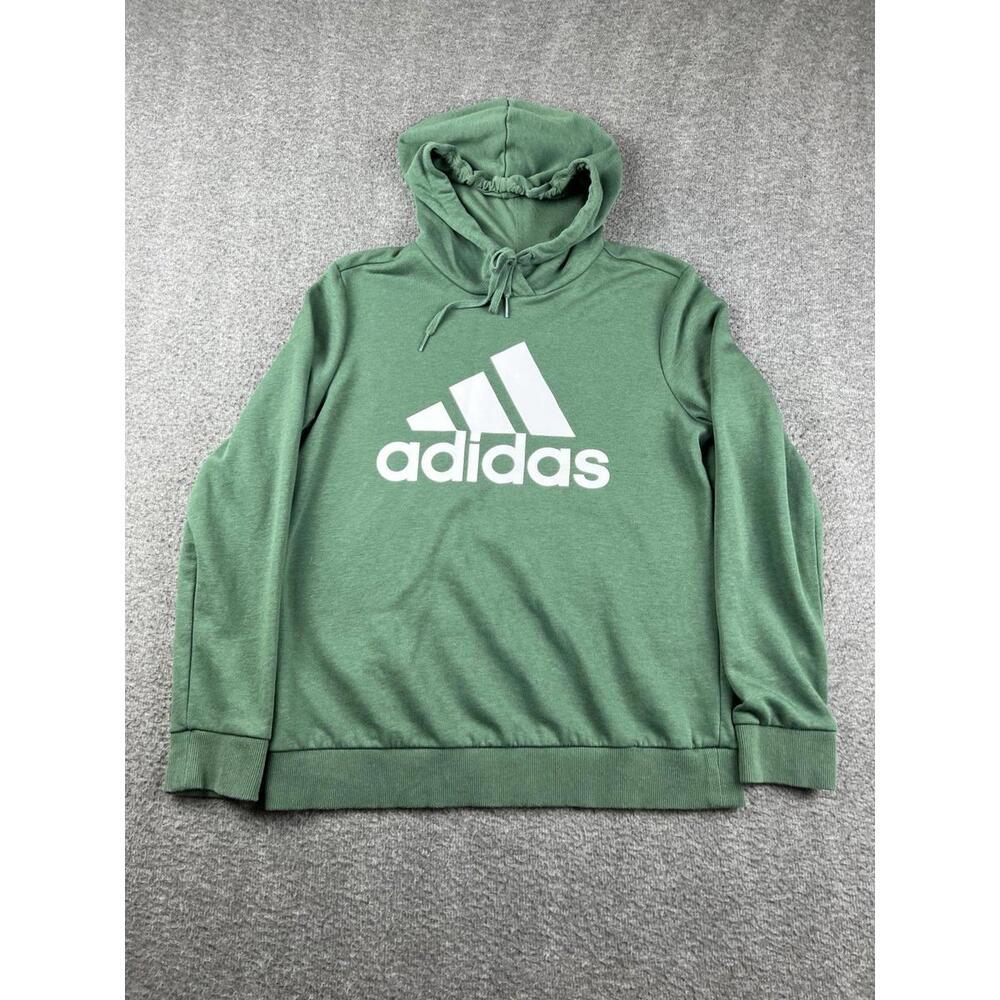 Adidas Kids Green Hoodie Sweatshirt‎ Size Medium